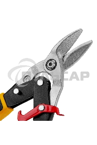 Ножницы по металлу,270мм, прямой и левый рез,сталь-СrMo, трехкомп.рук-ки Denzel