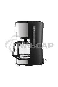 Кофеварка капельная Maunfeld MF-722S серебристый/черный, исп. кофе - молотый, 1.5 л, 900 Вт.