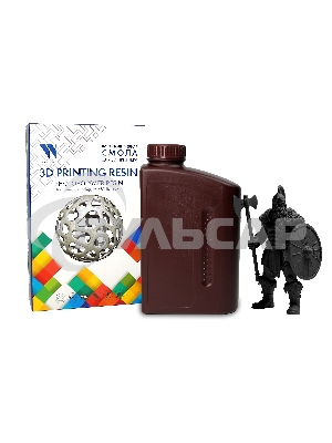 Фотополимерная смола NVPRINT Standard Resin черный для 3D печати; 1 кг/бут