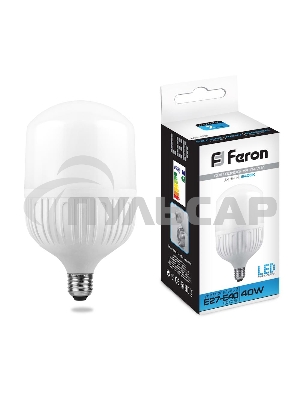 Лампа светодиодная Feron LB-65 (25820) 50W 230V E27-E40 4000K