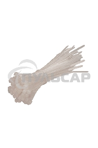 Стяжка нейлоновая Exegate EX253854RUS неоткрывающаяся CV-250W, 250мм, упак. 100шт белая