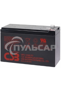 Батарея CSB 12460 (12V 9Ah)клеммы F2