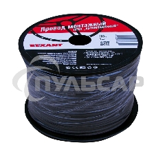 Провод ПГВА Rexant 1х1.00 мм², черный, бухта 100 м