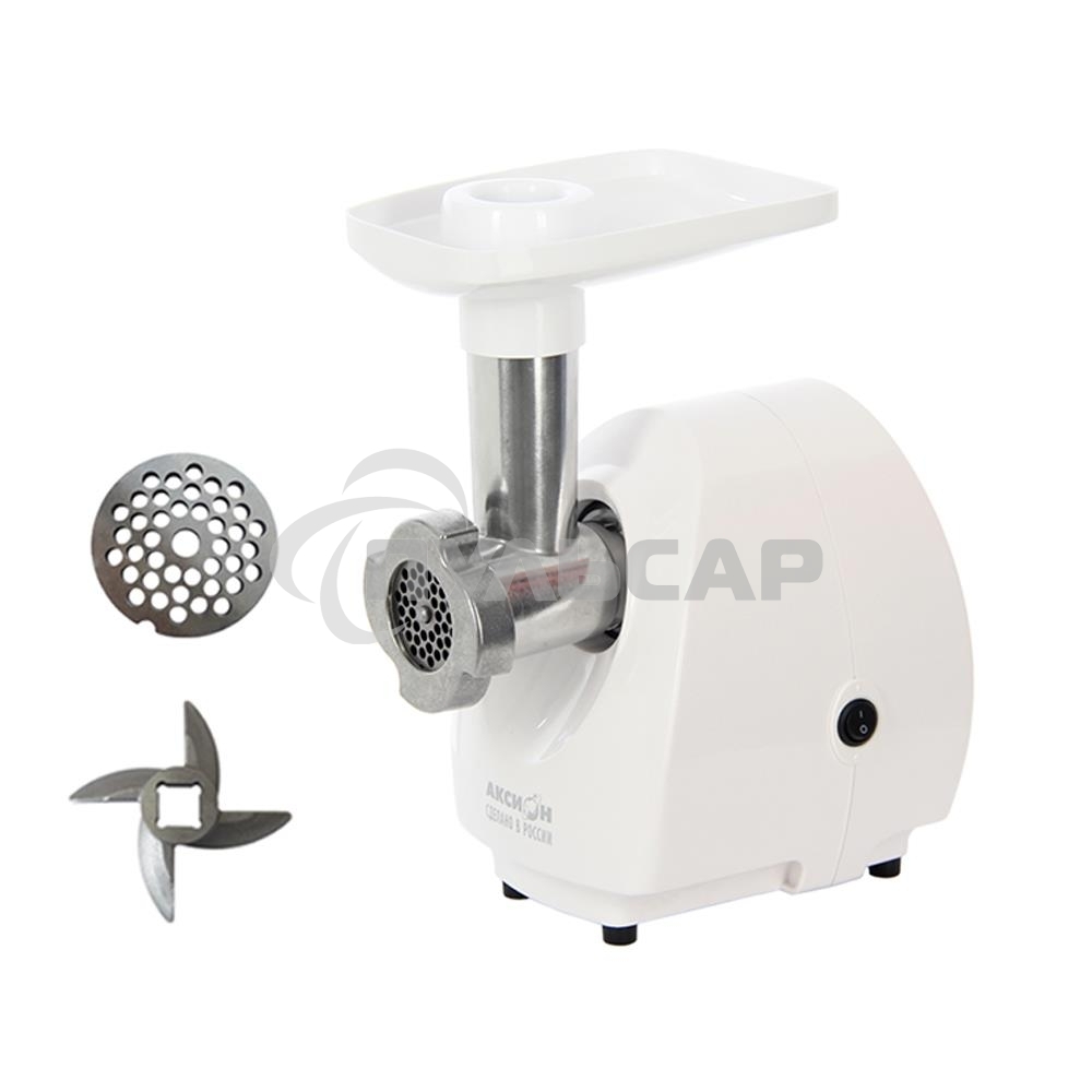 Мясорубка электрическая Аксион М25.10, белый мрамор, 1500 Вт, до 10кг/ч