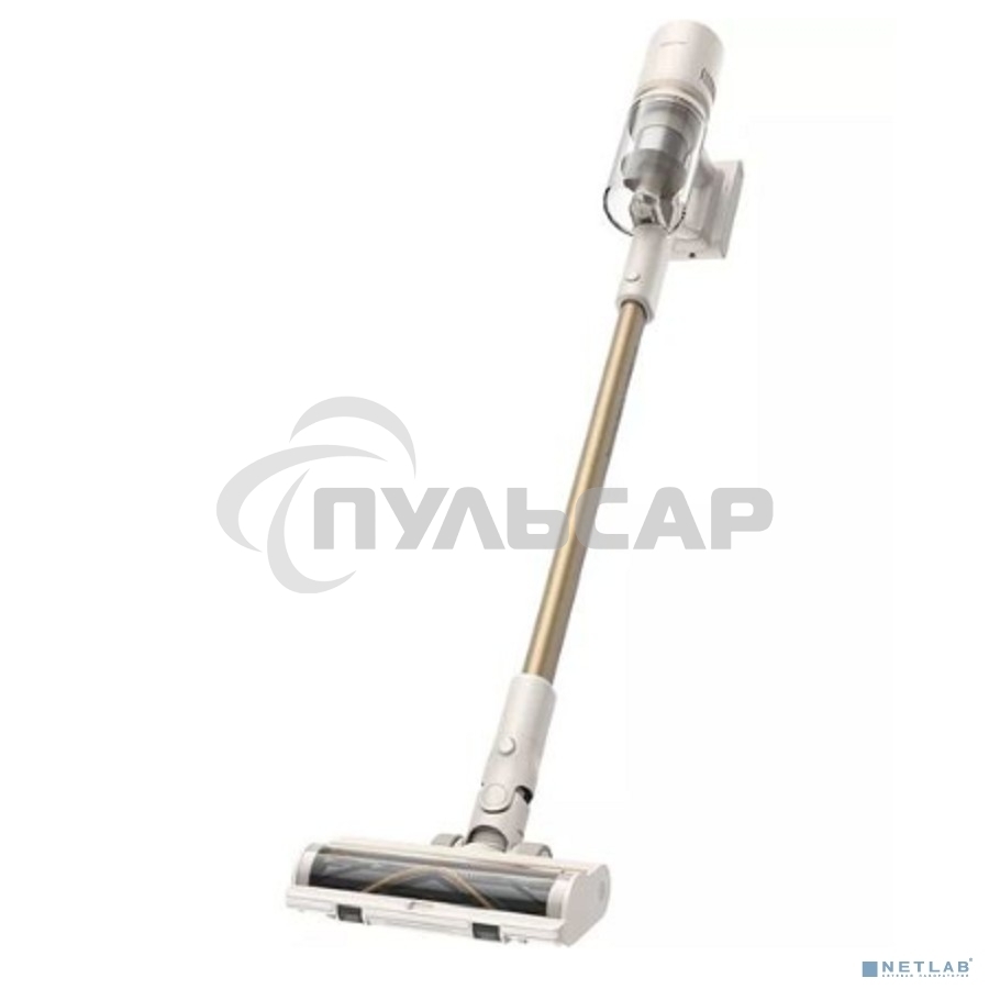 Пылесос вертикальный Dreame U20 бежевый, питание от аккумулятора, 120 Вт, уборка сухая, пылесборник 0.5 л, работа от АКБ max 60 мин