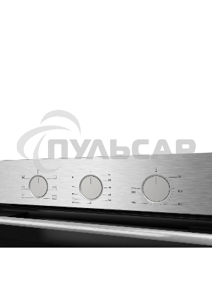 Электрический духовой шкаф Kuppersberg HF 603 BX 60 см, 80 л, High-Tech, 6 режимов, паровая очистка, черный + нерж. сталь