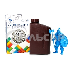 Фотополимерная смола NVPRINT Standard Resin Clear Blue для 3D печати 1 кг (бут) Фотополимерная смола NVPRINT Standard Resin Clear Blue для 3D печати 1 кг (бут)