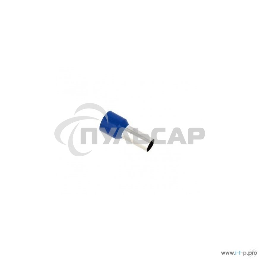 Наконечник штыревой втулочный изолированный НШвИ 2,5-8 (50шт.) EKF PROxima nhvi-2.5-8