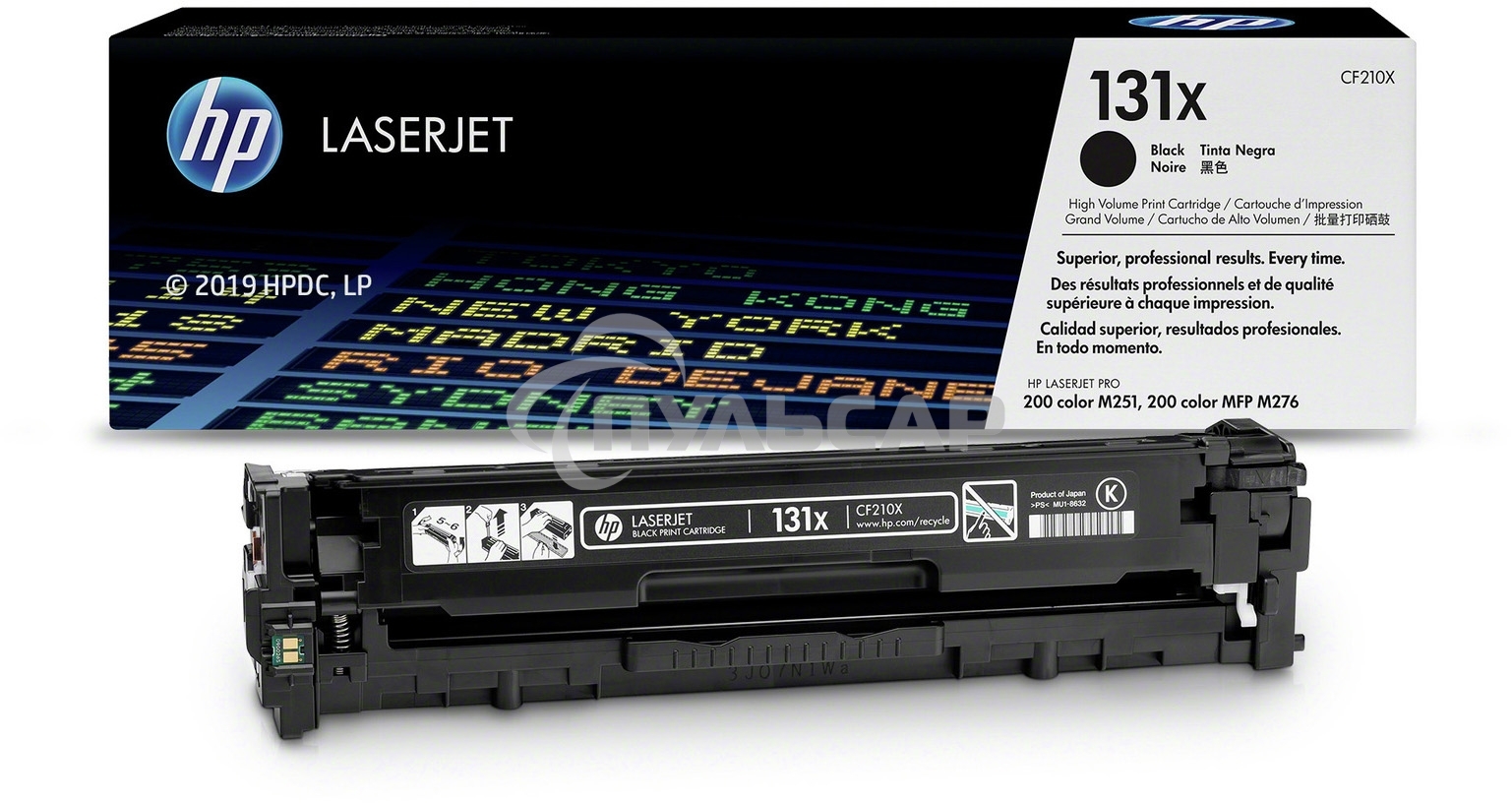 Картридж лазерный HP CF210X черный LaserJet Pro 200 M251/M276 (2400стр.)