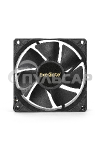 Вентилятор для корпуса ExeGate ExtraPower EP08025S2P черный, 80 мм, 2800 об/мин, 29 дБ, 2 pin