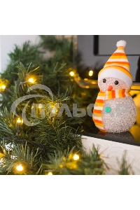 Еловый шлейф Neon-night искусственный 2,7 м Теплое белое свечение 80 LED