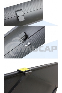 Экран 203x114см Floor Stand Screen 16:9 портативный напольный рулонный черный 92'