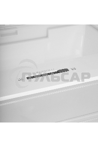 Холодильник Maunfeld MFF180NFBE01 черный трехкамерный 224/113л морозилка снизу, No Frost