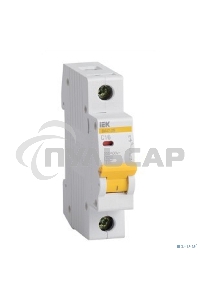 Выключатель автоматический модульный 1п C 10А 4.5кА ВА47-29 ИЭК MVA20-1-010-C