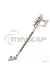 Пылесос вертикальный Dreame U20 бежевый, питание от аккумулятора, 120 Вт, уборка сухая, пылесборник 0.5 л, работа от АКБ max 60 мин