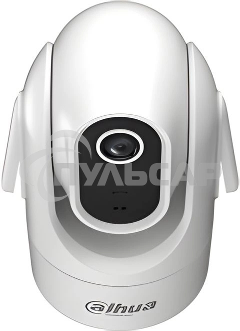 Мини-PT IP-видеокамера с Wi-Fi DAHUA 4Мп; 1/2.8” CMOS; объектив 4мм; механический ИК-фильтр; чувствительность 0.05лк@F1.6; сжатие: H.265+, H.265, H.264+, H.264, MJPEG; 2 потока до 4Мп@25к/с; видеоан