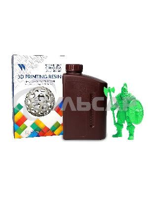 Фотополимерная смола NVPRINT Standard Resin Clear Green для 3D печати 1 кг (бут)