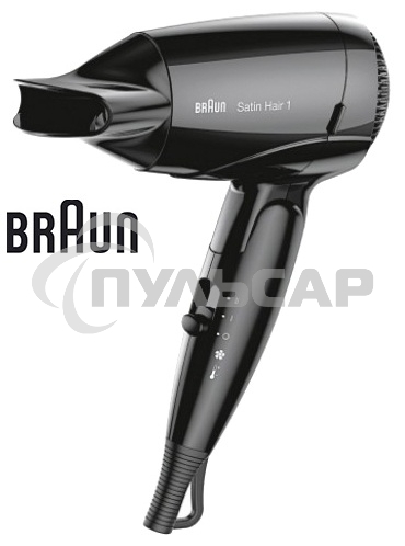 Фен Braun HD130, 1200Вт, черный