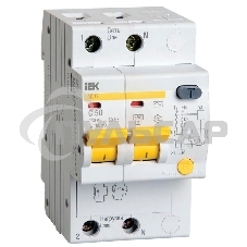 Выключатель автоматический дифференциального тока Iek MAD10-2-050-C-100 АД12 2Р 50А 100мА ИЭК Выключатель автоматический дифференциального тока Iek MAD10-2-050-C-100 АД12 2Р 50А 100мА ИЭК