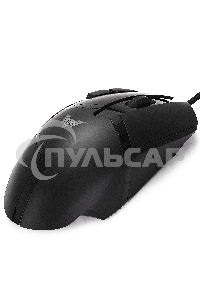 Мышь проводная Crown CMGM-901 черный, 4800 dpi, USB, кнопки - 8