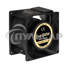 Вентилятор для корпуса ExeGate EX08038BAL черный, 80 мм, 2600 об/мин, 35 дБ