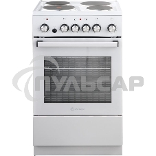 Плита электрическая De Luxe 5004.16э 012 серый, конфорок 4 шт, духовка 46 л, гриль, 50 см x 85 см x 50 см