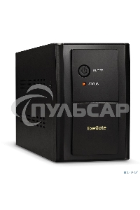 Источник бесперебойного питания ExeGate EX292613RUS SpecialPro UNB-2200.LED.AVR.2SH.RJ.USB 2200VA/1300W,LED, AVR,2*Schuko, RJ45/11, USB, металлический корпус, черный
