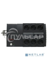 Источник бесперебойного питания CyberPower BS650E черный 650VA
