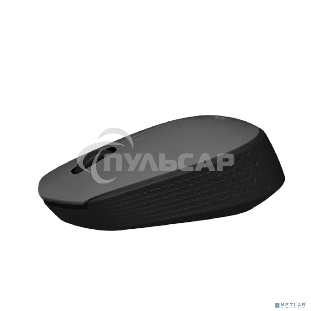 Мышь беспроводная Logitech M171 черный/серый, 1000 dpi, радиоканал, USB, кнопки - 3
