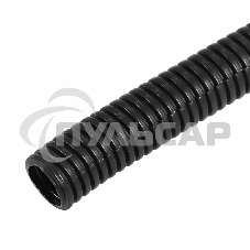 Трубa автомобильная гофрированная ПП, Ø9,8 мм, разрезная, бухта 50 м/уп.