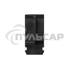 Крепеж-клипса для трубы ø 16 мм черная (10 шт./уп.) Rexant