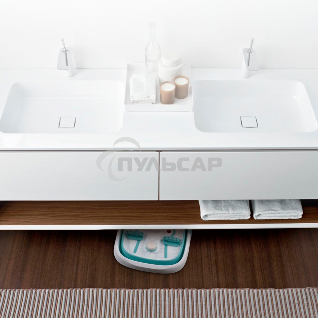 Светильник настольный Gauss Qplus модель GTL601 8W 600lm 4000K 170-265V белый диммируемый LED 1/8