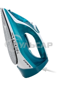 Утюг Polaris PIR2487AK 3m бирюзовый/белый 2400Вт