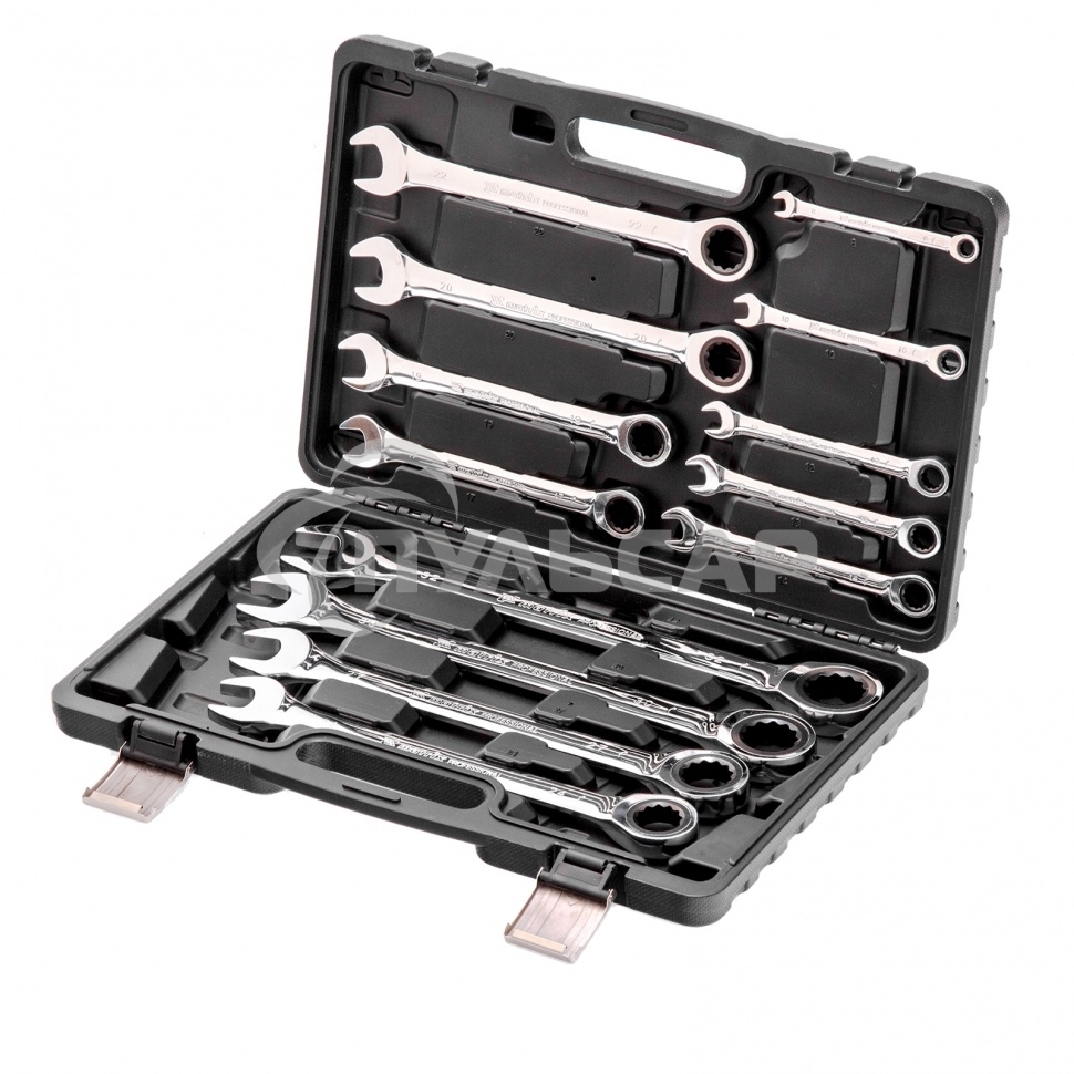 Набор ключей Matrix комбинированных, трещоточных 13 шт.