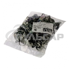 Скоба металлическая двухлапковая 21(СМД) 100шт., Россия Сибртех