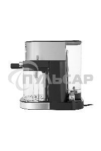 Кофеварка рожковая Maunfeld MF-720S PRO нержавеющая сталь, исп. кофе - молотый/чалды, 1.2 л, 1470 Вт, 15 бар