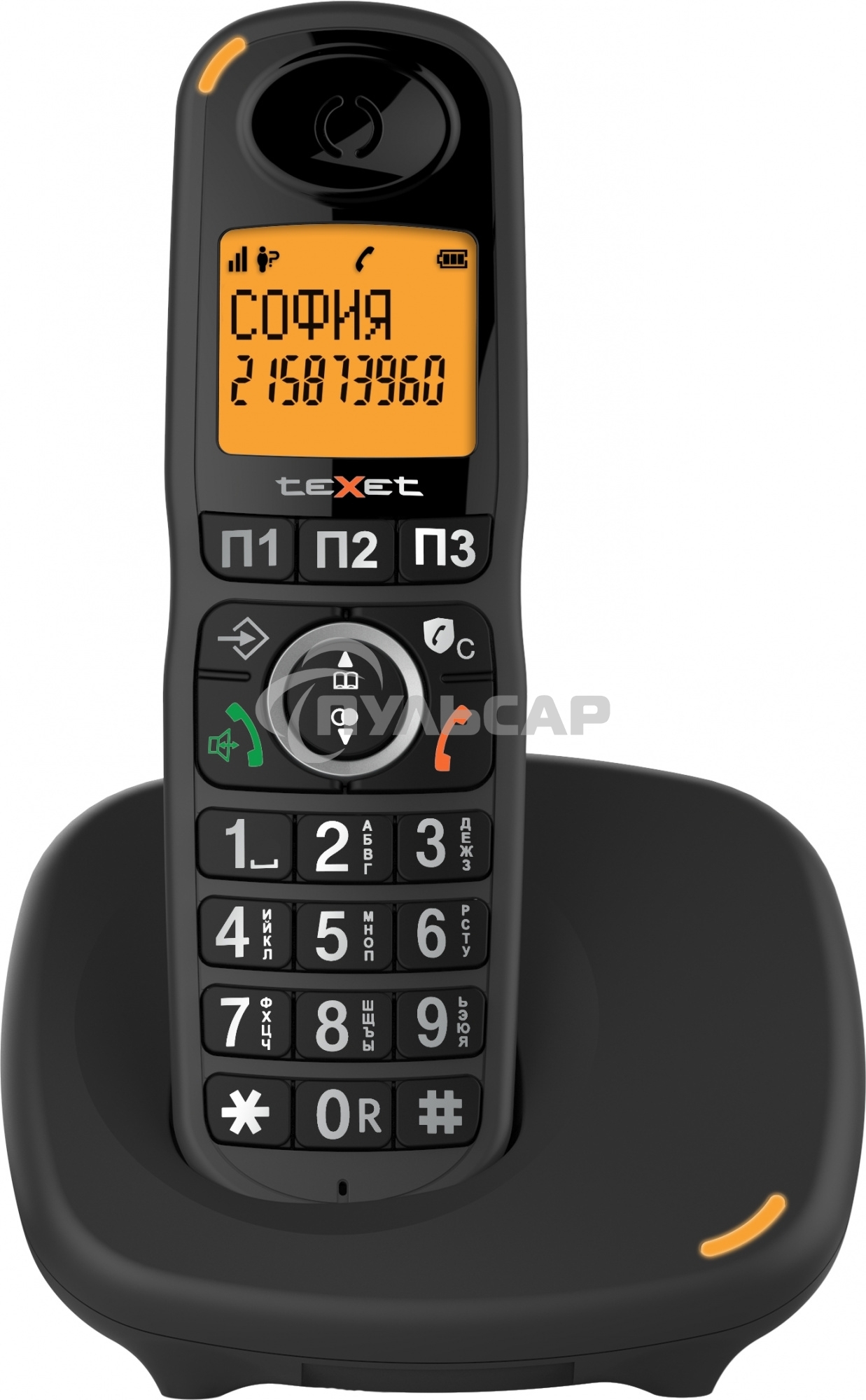 Радиотелефон teXet TX-D8905A черный