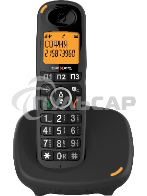 Радиотелефон teXet TX-D8905A черный