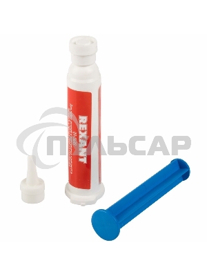 Флюс-гель для пайки Rexant, АКТИВНЫЙ, 12 мл, техно-шприц, блистер