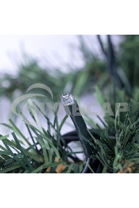 Еловый шлейф Neon-night искусственный 2,7 м Теплое белое свечение 80 LED