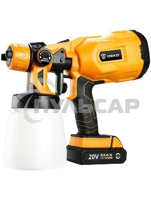 Краскопульт Deko DKSG20K2 120Вт бак:800мл 100-200мл/мин