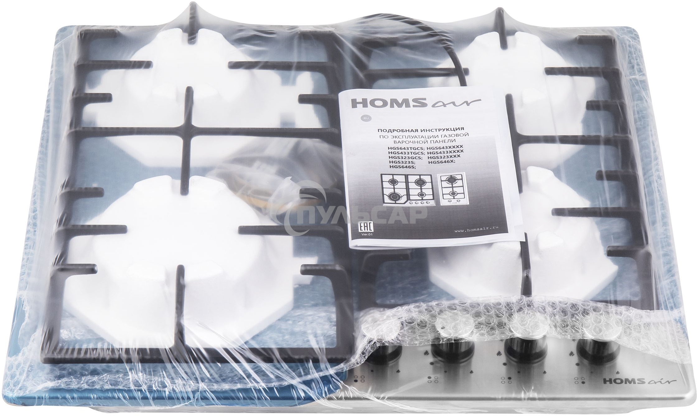 Газовая варочная панель HOMSair HGS646S