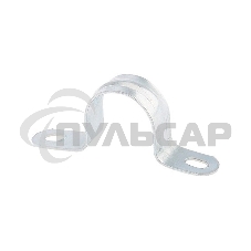 Скоба металлическая двухлапковая 25(СМД) 100шт., Россия Сибртех