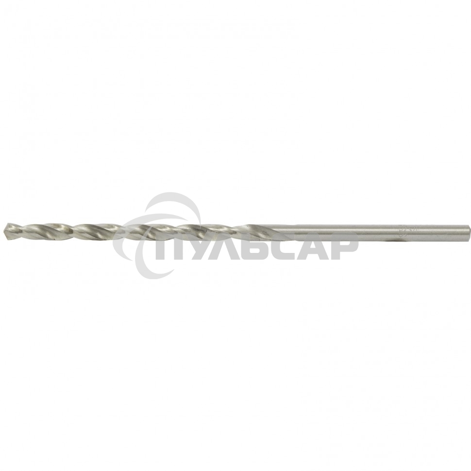 Сверло по металлу Matrix, 5,0 х 132 мм, полированное, удл., HSS, 10 шт. цил. хв.