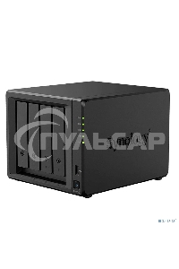 Сетевое хранилище Synology DiskStation DS925+ черный (AMD Ryzen V1500B/4Gb/4 pcs (3.5