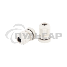 Кабельный ввод PG-7 (3,5-6мм) серый, комплект (3 шт/уп) Rexant