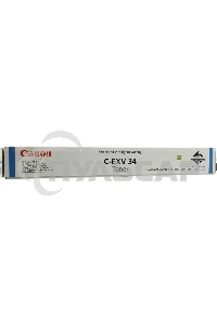 Картридж лазерный Canon C-EXV34C голубой (16000 стр.) для Canon iR C9060/C9065/C9070