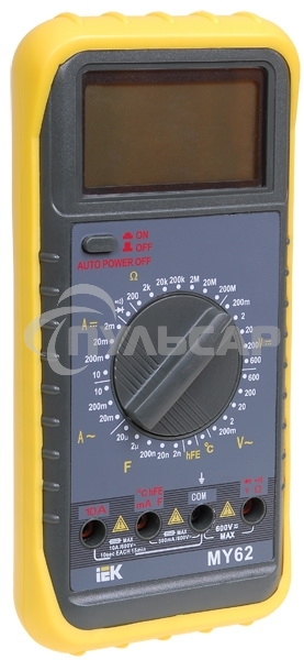 Мультиметр цифровой Professional MY61 ИЭК TMD-5S-061