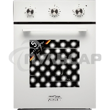 Электрический духовой шкаф Krona CORRENTE 45 WH, встраиваемый