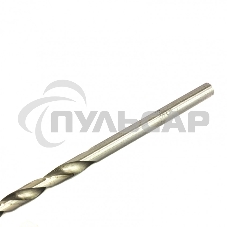 Сверло по металлу Matrix, 5,0 х 132 мм, полированное, удл., HSS, 10 шт. цил. хв.